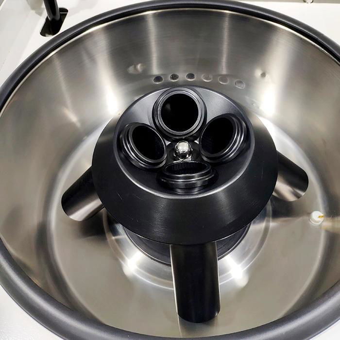 Benchtop intelligent milk heating centrifuge  lab fat separator 2400 rpm 4