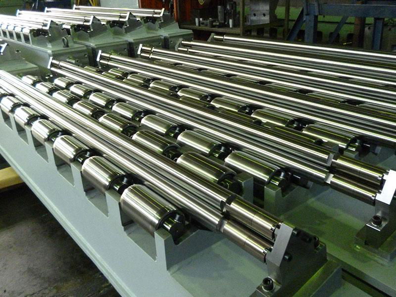 Tension leveler backup rollers, backup rollers for metal sheet leveling lines 5