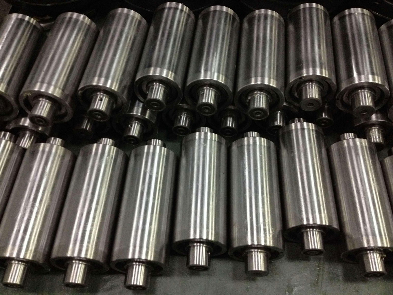 Tension leveler backup rollers, backup rollers for metal sheet leveling lines 4