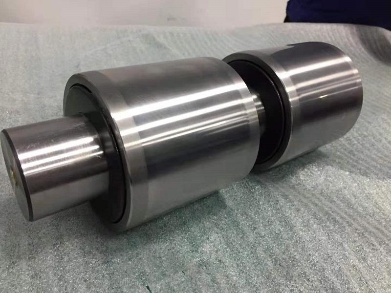 Tension leveler backup roller bearings, backup rolls for levelers