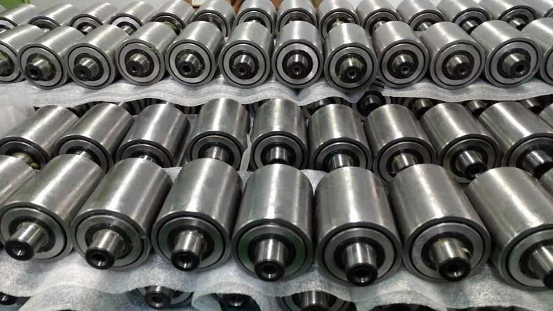 Tension leveler backup roller bearings, backup rolls for levelers 2