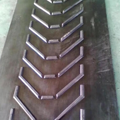 V Shaped Pattern Rubber Conveyor Belt Chevron Belting