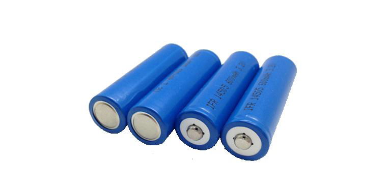 14500-600mah 3.2V 600mah 2A LiFePO4 Battery Cell