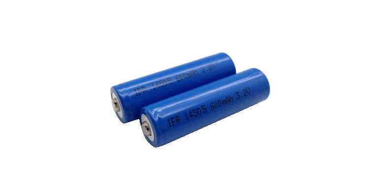 14500-600mah 3.2V 600mah 2A LiFePO4 Battery Cell 5