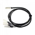 40G QSFP+ to 4×10G SFP+ Breakout Passive Copper Cable