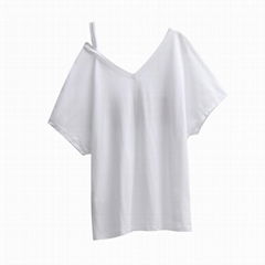 Women's casual knit T-shirt