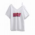 Women's casual knit T-shirt 2