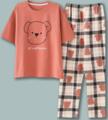 Women's cotton Pajamas with print 1