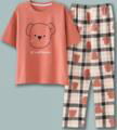 Women's cotton Pajamas with print