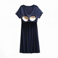 Women's knit casual dress