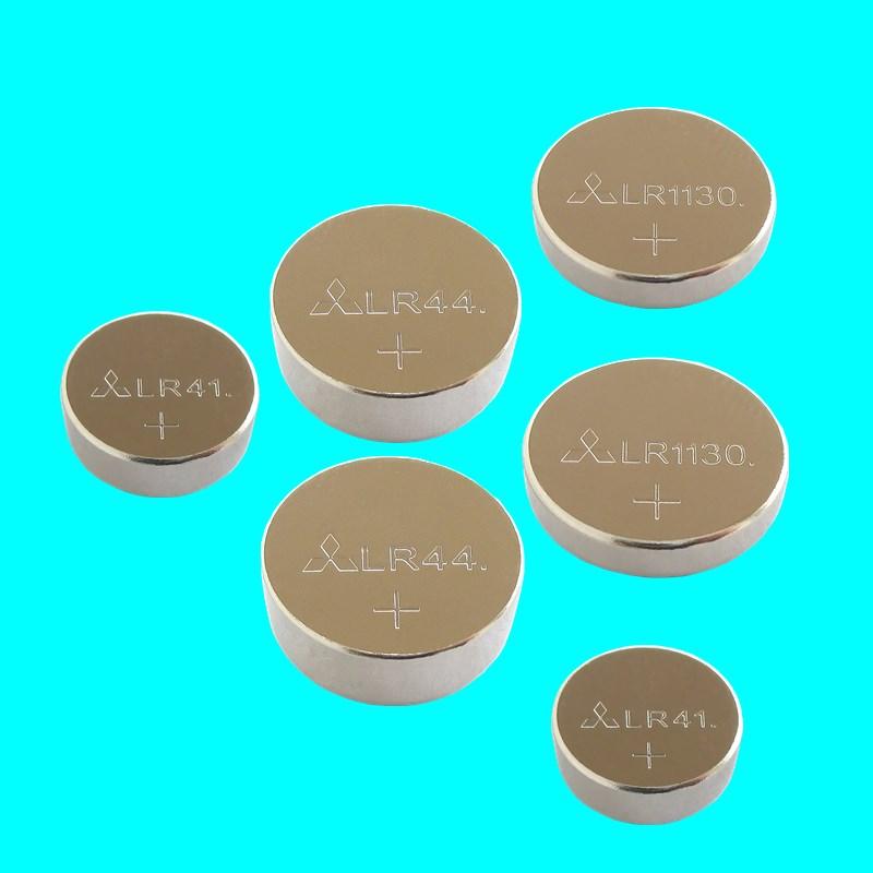 三菱LR41紐扣電池 1.5V發光玩具溫度計測電筆AG3碱性扣式電池 5