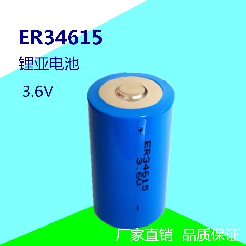 ER34615锂电池3.6V 智能水表设备仪器 PLC物联网流量计电池