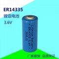 ER14335锂亚电池3.6V硫化氢检测仪报警器烟感器2/3AA