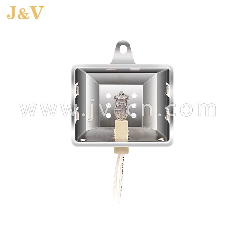 J&V 25W Large Square Oven Light/High Temperature Light/Microwave Light 220V 2