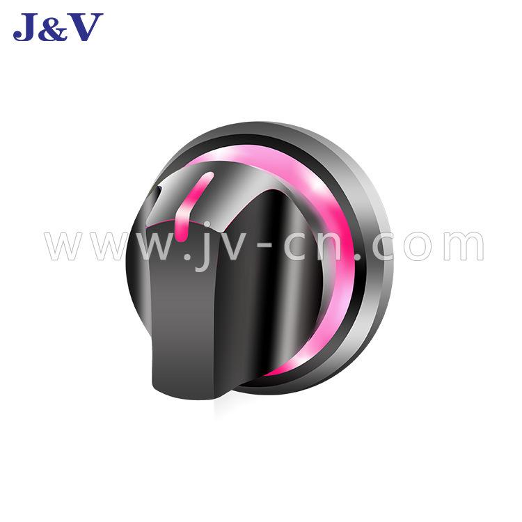 J&V Grill Oven Color Changing and Glowing BBQ Pink Blue Knob Light 2