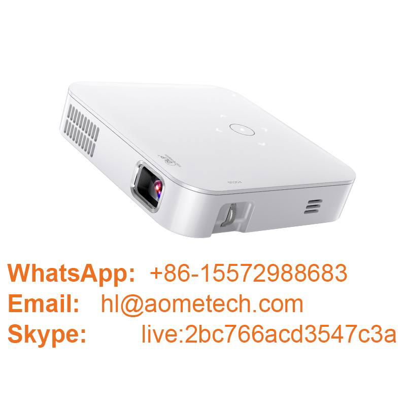 p150 multimedia dlp mini projector wireless for smartphone portable pico beamer  2