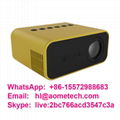 2021 New mini LCD projector home theater low price led beamer 3