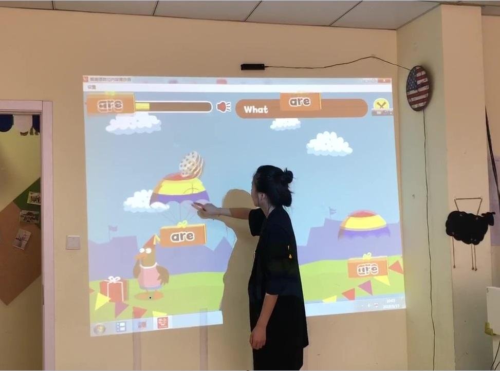 finger touch Portable Smart Interactive Whiteboard for Classroom multi points