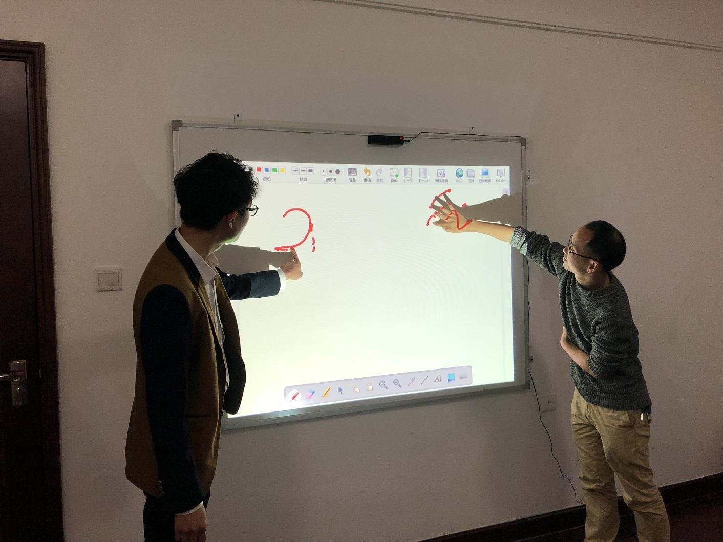 finger touch Portable Smart Interactive Whiteboard for Classroom large screen