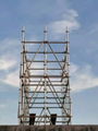 steel ringlock scaffolding construction