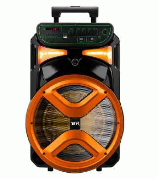 Colorful Checp LED Light Plastic Portable Speaker 12 Inch