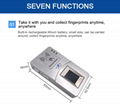 HF7000 Capacitive FBI Fingerprint Scanner 1