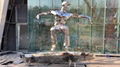 异型不锈钢运动人物雕塑 2