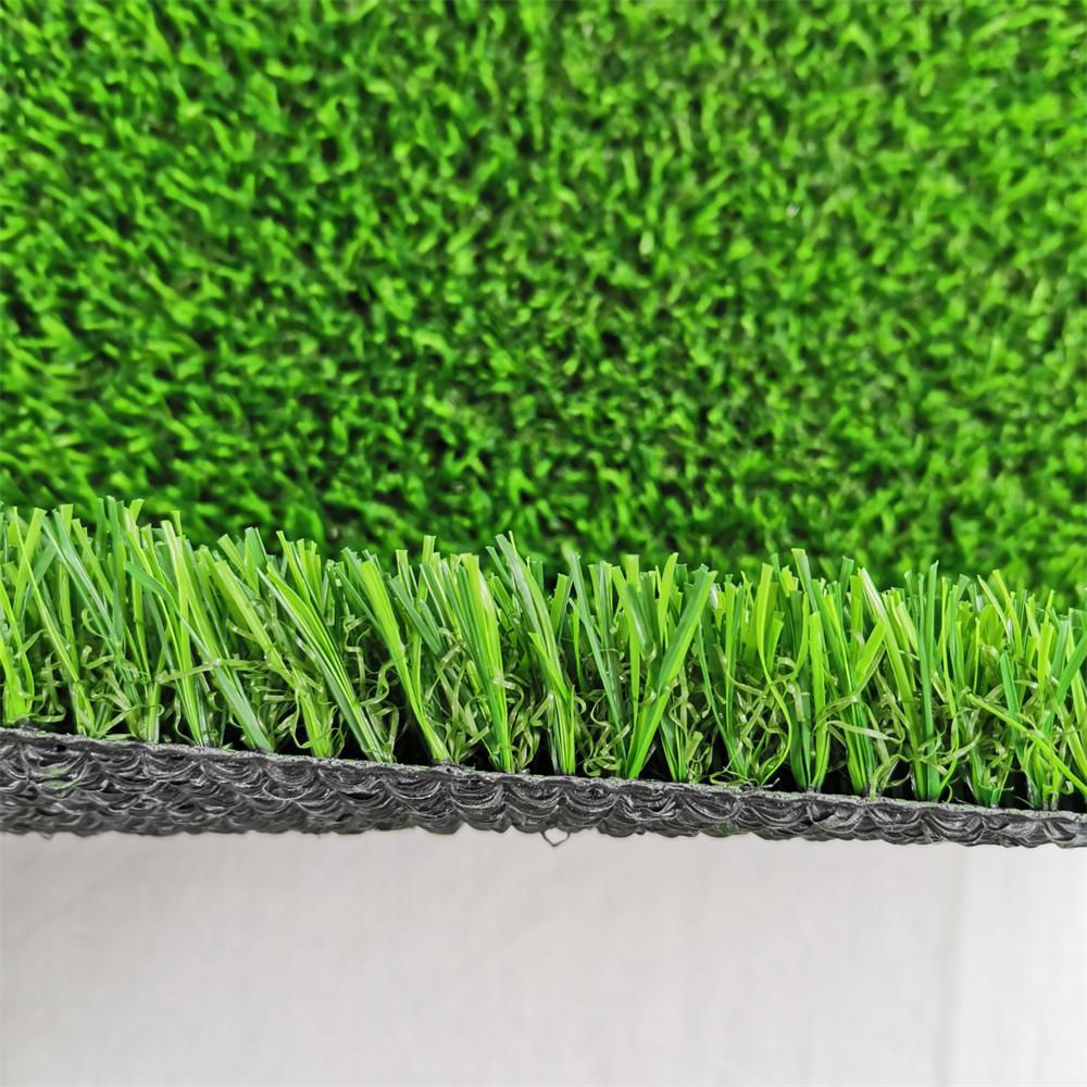 Plastic Natural Green artificial grass for garden decoration 2