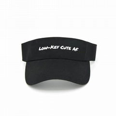 Custom Embroidery Logo Sports Outdoor Sun Visor Hats