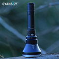 CYANSKY H5 Multi-Color Hunting Flashlight (1300 Lumens / 600M) 2