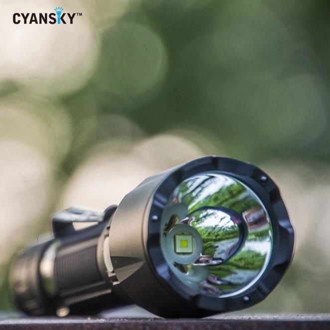 Cyansky K3 New LED Long-Range Tactical Flashlight (1600Lumens/600M) 3