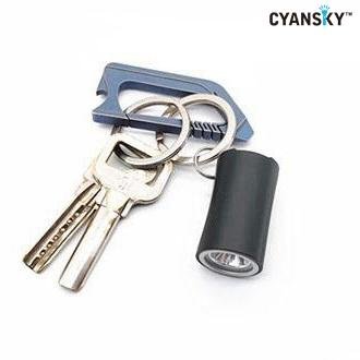 Cyansky M2 Mini-Size EDC Keychain Flashlight (200 Lumens / 83M) 5
