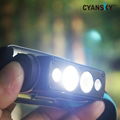 Cyansky HS6R Triple Output Rechargeable Headlamp (1400 Lumens / 170M)