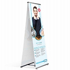 Double Sided L Banner Stand