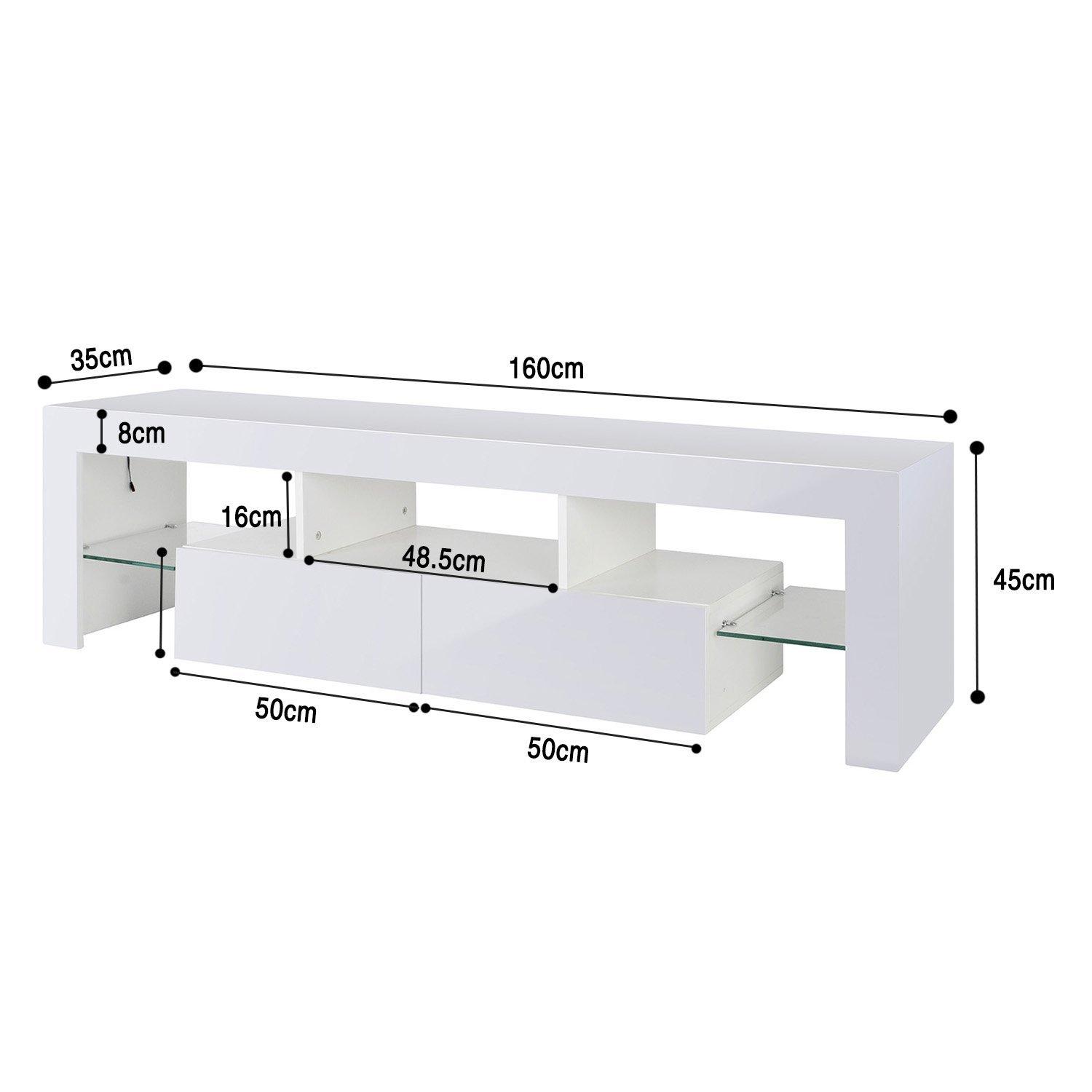 TV STAND WITH LED LIGHT 2