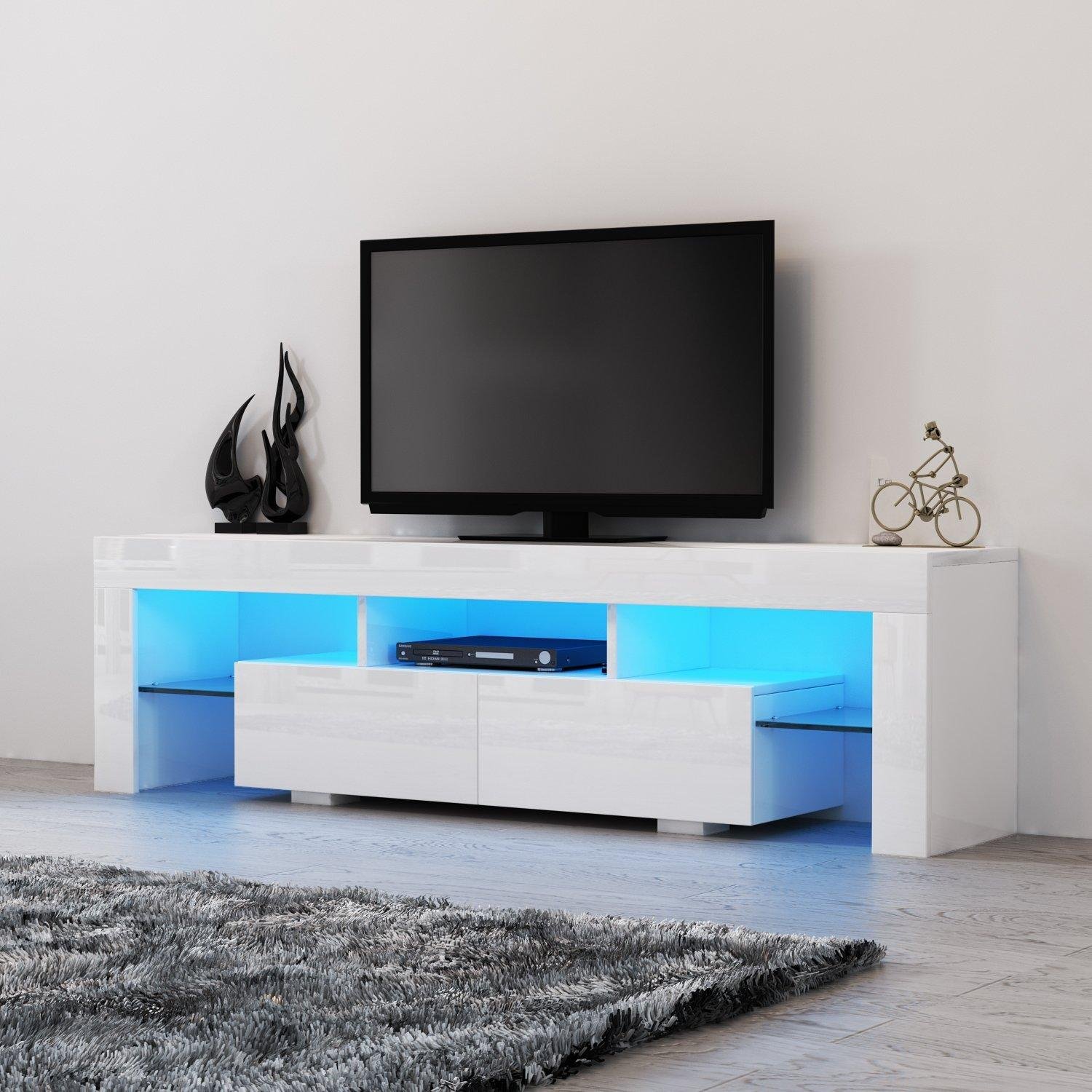 TV STAND WITH LED LIGHT 3