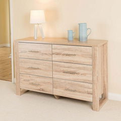 chest of drawers in bedroom