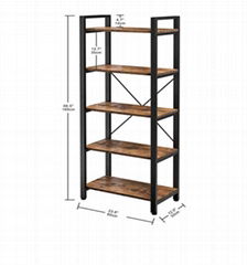 IRON BOOKSHELF/STROGE SHELF