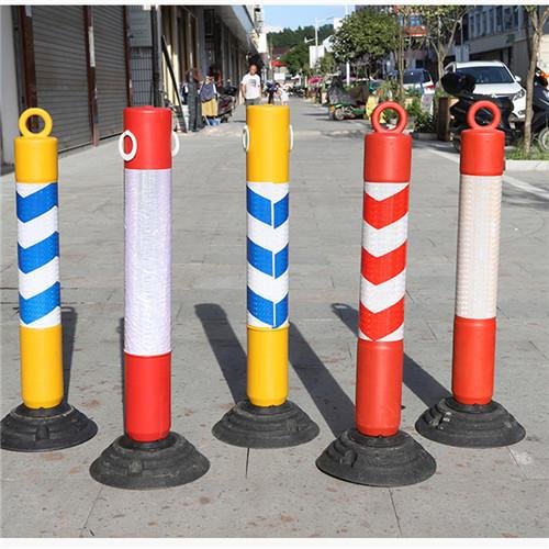 塑料警示柱彈力柱隔離樁護欄交通設施道路安全路障錐PU