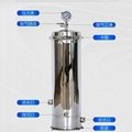 Security filter，Water treatment precision filter，30 inch 7-core 3