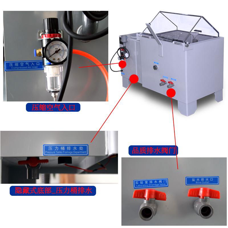 東莞鹽霧試驗箱，中性鹽霧試驗，醋酸鹽霧試驗 2