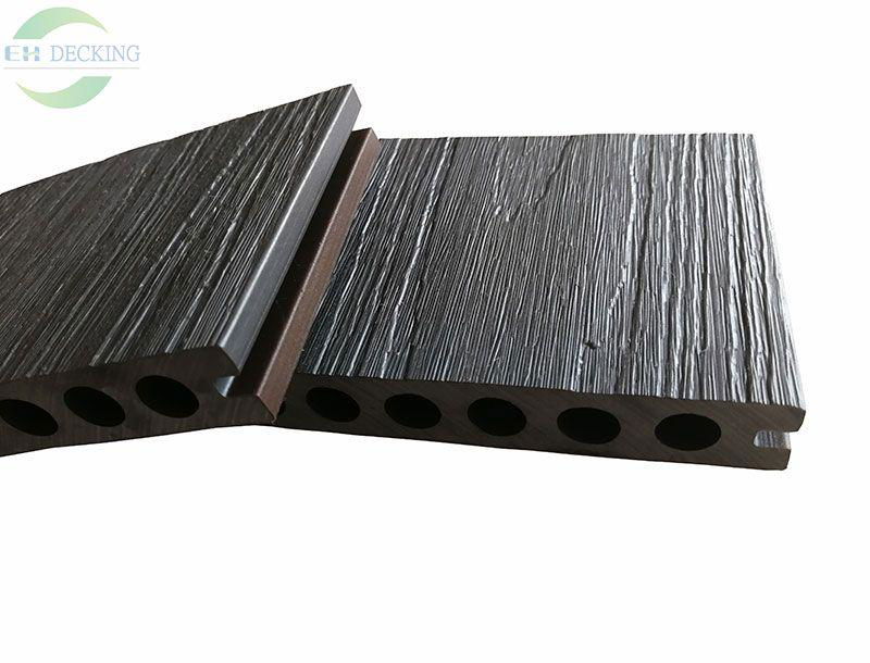 Capped Solid Decking EHG138S22    China Wpc Decking Boards wholesale    2