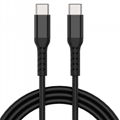 3A USB-C to USB-C Cable, Nylon, 60W  1