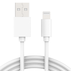 2.4A Lightning to USB-A (1m) Cable | Standard PVC