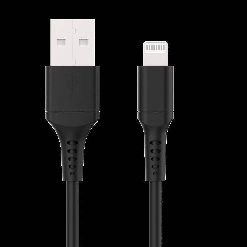 TPE USB-A Cable with Lightning Connector 