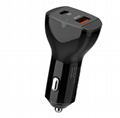 63W Dual-Port Fast Car Charger, 45W
