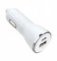 38W  mini 20W USB-C PD + 18W USB Fast Car Charger 