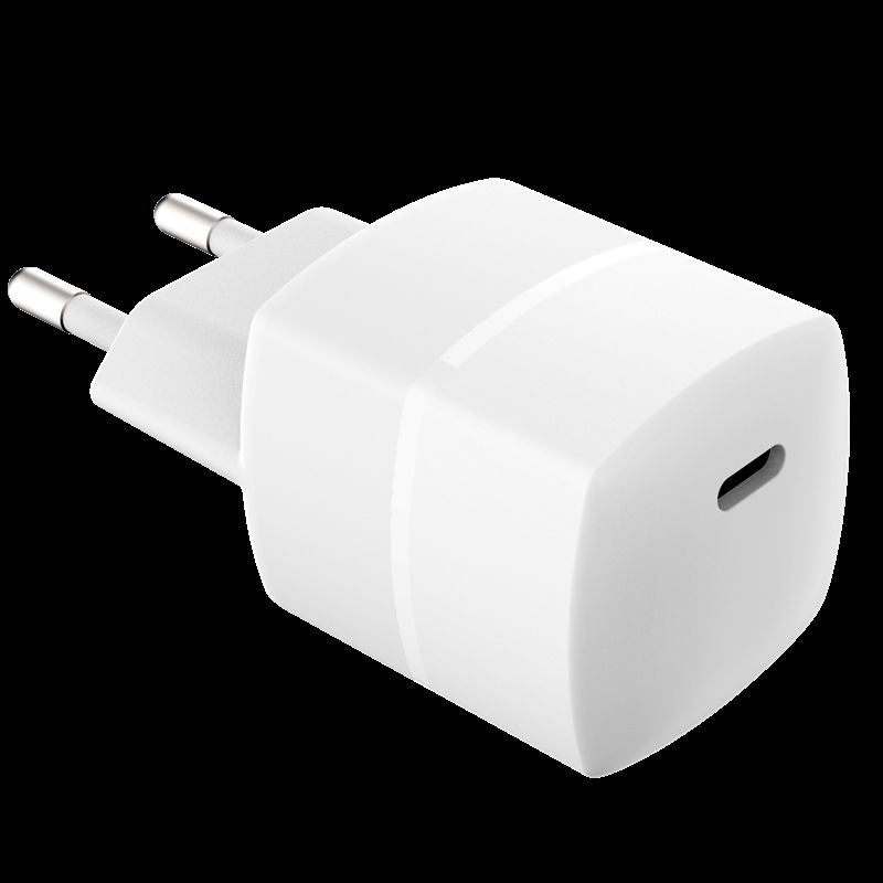 EU US Plug CE 30W One-Port GaN USB-C Wall Charger with PD for Tablets & Phones  5