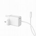 30W PD wall charger with fixed 1.5 meter