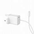 30W PD wall charger with fixed 1.5 meter lightning cable